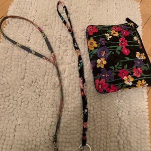 Vera Bradley Lanyards and Makeup Bag